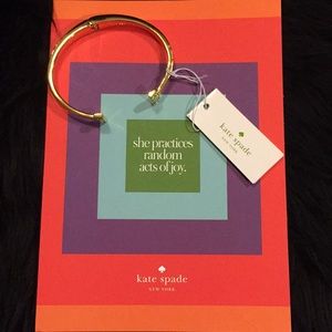 ♠️KATE SPADE HINGED PAVE BRACELET (NWT)